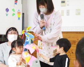 4月28日に子どもの日お祝い会を行いました。